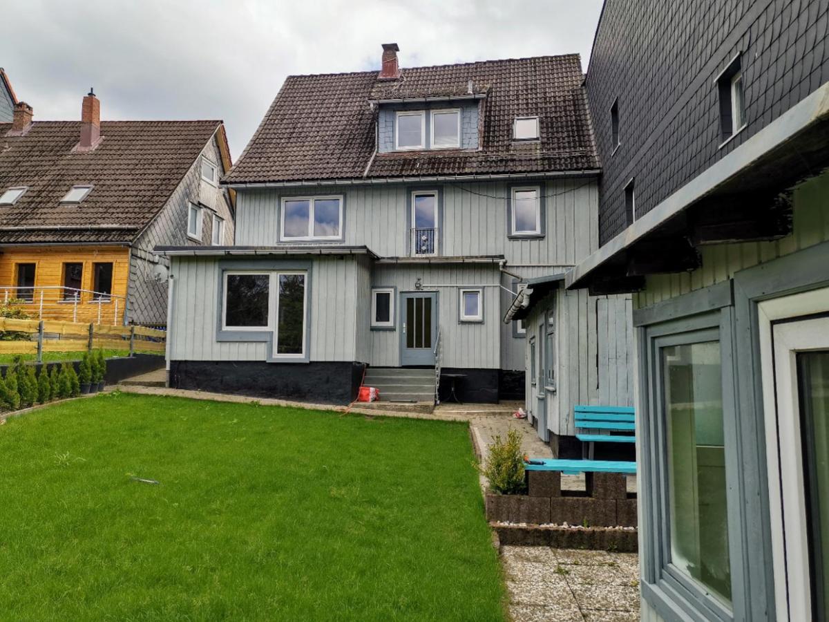 Grosses Schoenes Ferienhaus Mit Garten Fuer 12 Personen Erwartet Sie Im Harz! ザンクト・アンドレーアスベルク エクステリア 写真